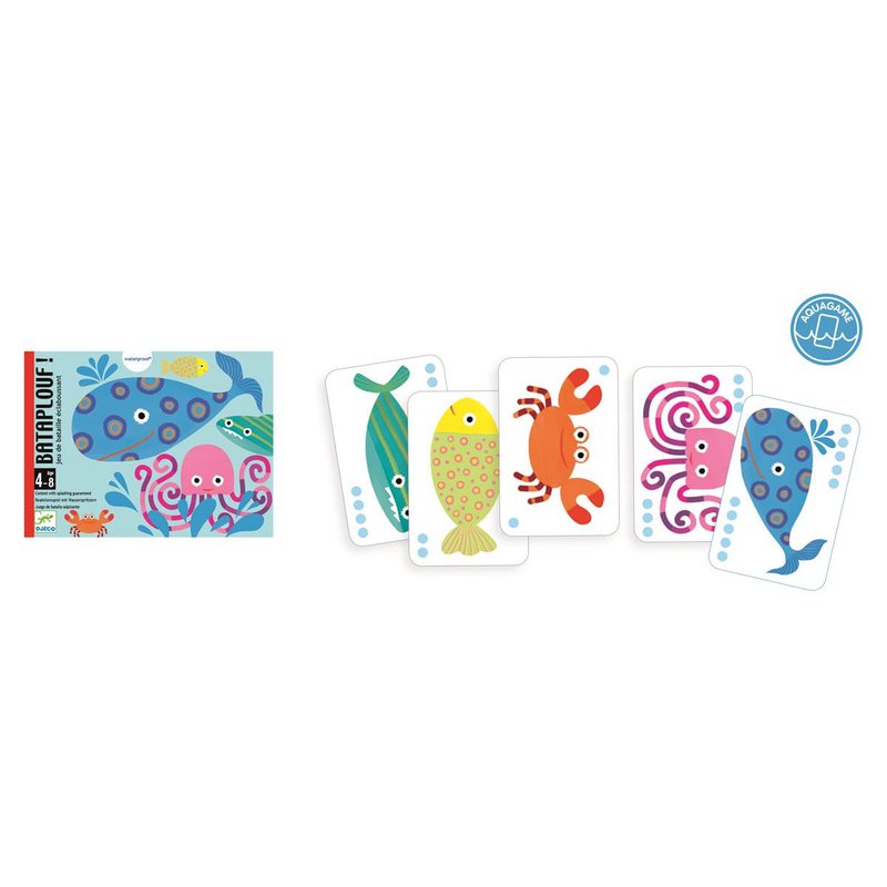 Djeco - Gra kar.Bataplouf obserwacja i szybko DJ05156