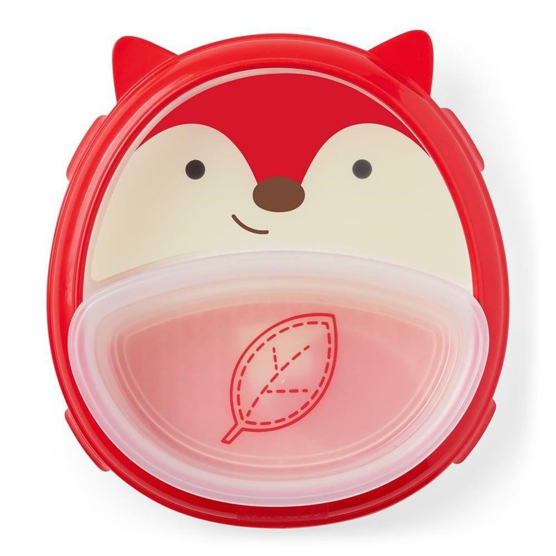 Skip Hop - Miska i talerzyk 2w1 Zoo Lis