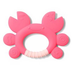 BABYONO - 936 Gryzak silikonowy CRAB DON