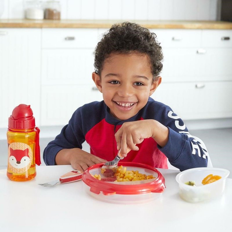 Skip Hop - Miska i talerzyk 2w1 Zoo Lis