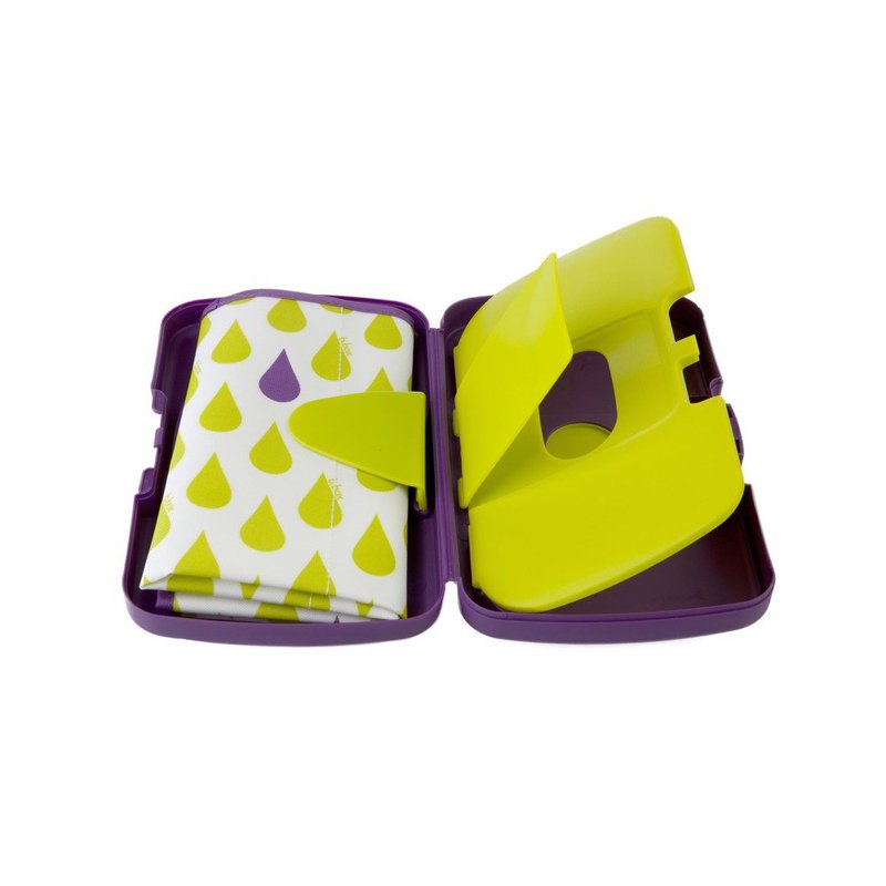 Przewijak w etui z miejscem na pieluchy i chusteczki, Splish Splash, b.box