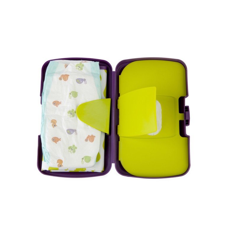 Przewijak w etui z miejscem na pieluchy i chusteczki, Splish Splash, b.box