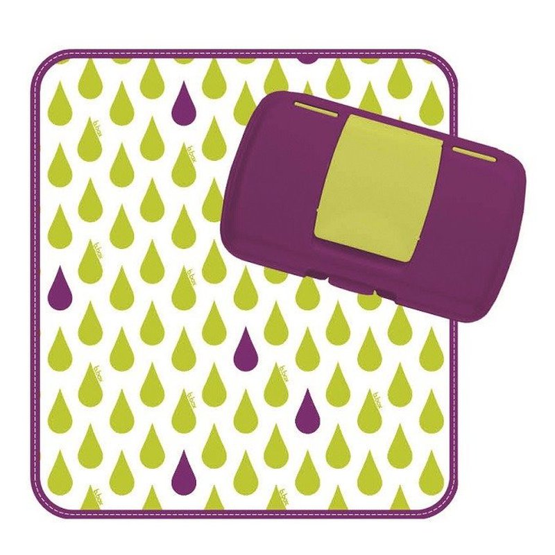 Przewijak w etui z miejscem na pieluchy i chusteczki, Splish Splash, b.box