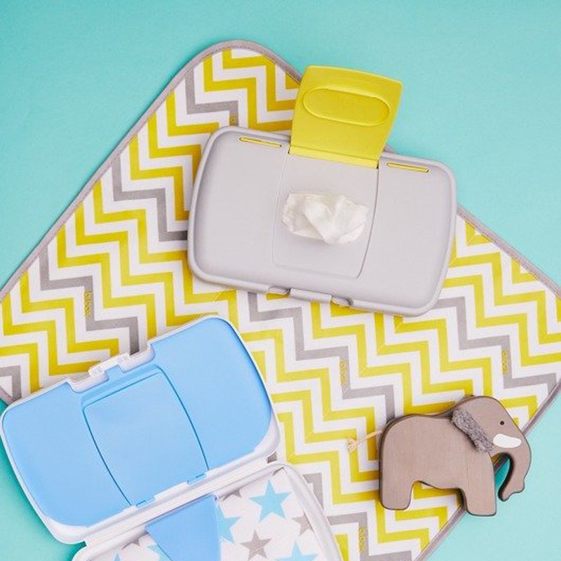 Przewijak w etui z miejscem na pieluchy i chusteczki, Splish Splash, b.box