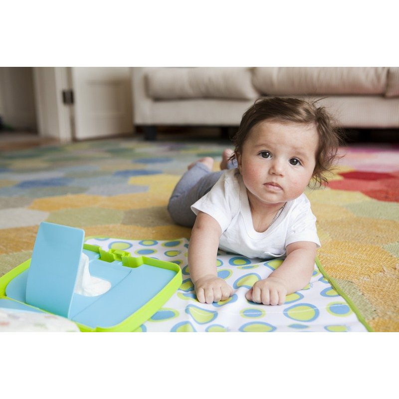 Przewijak w etui z miejscem na pieluchy i chusteczki, Splish Splash, b.box