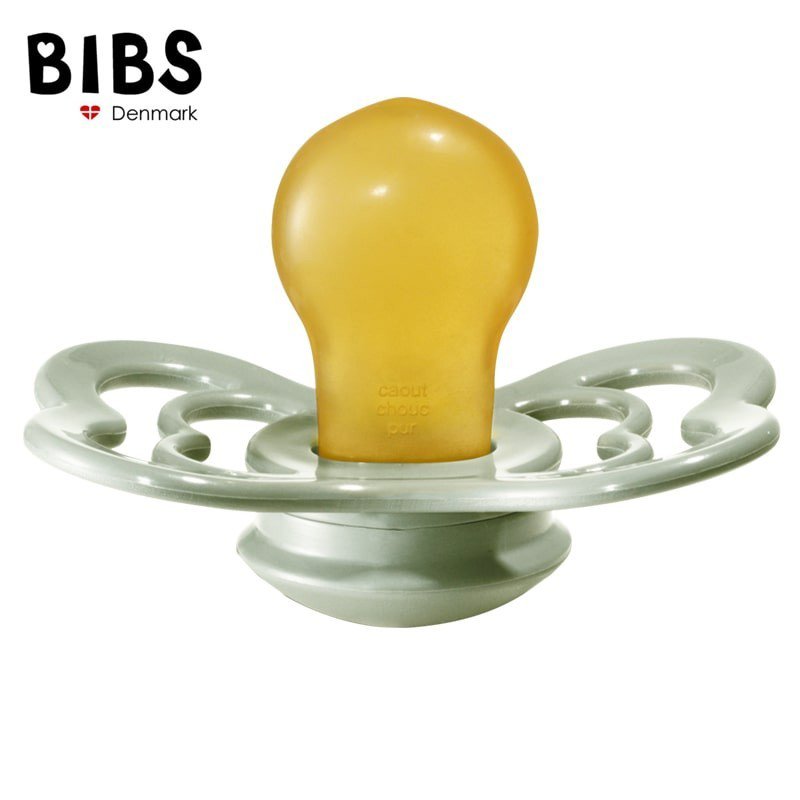 BIBS SUPREME S SAGE  Smoczek Uspokajający kauczuk Hevea