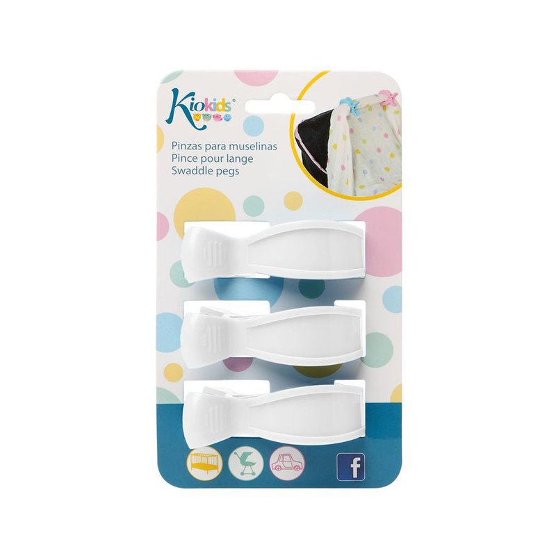 Klamry do wózka 4 szt., Kiokids