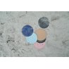 Funkit world - Silikonowy dysk Scrunch - Ciemny Szary Funkit world - Silikonowy dysk Scrunch - Ciemny Szary
