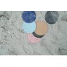 Funkit world - Silikonowy dysk Scrunch - Ciemny Szary Funkit world - Silikonowy dysk Scrunch - Ciemny Szary