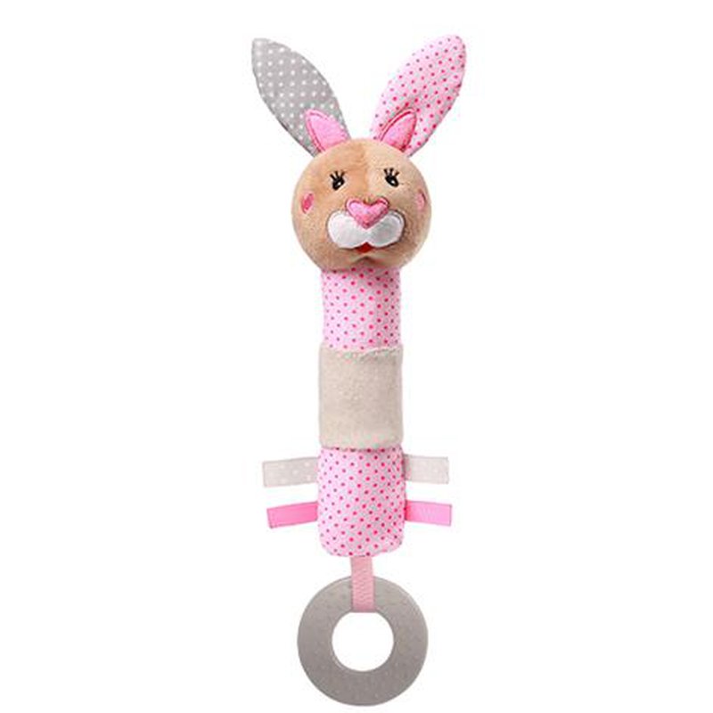 BABYONO - 621 Piszczek z gryzakiem BUNNY JULIA