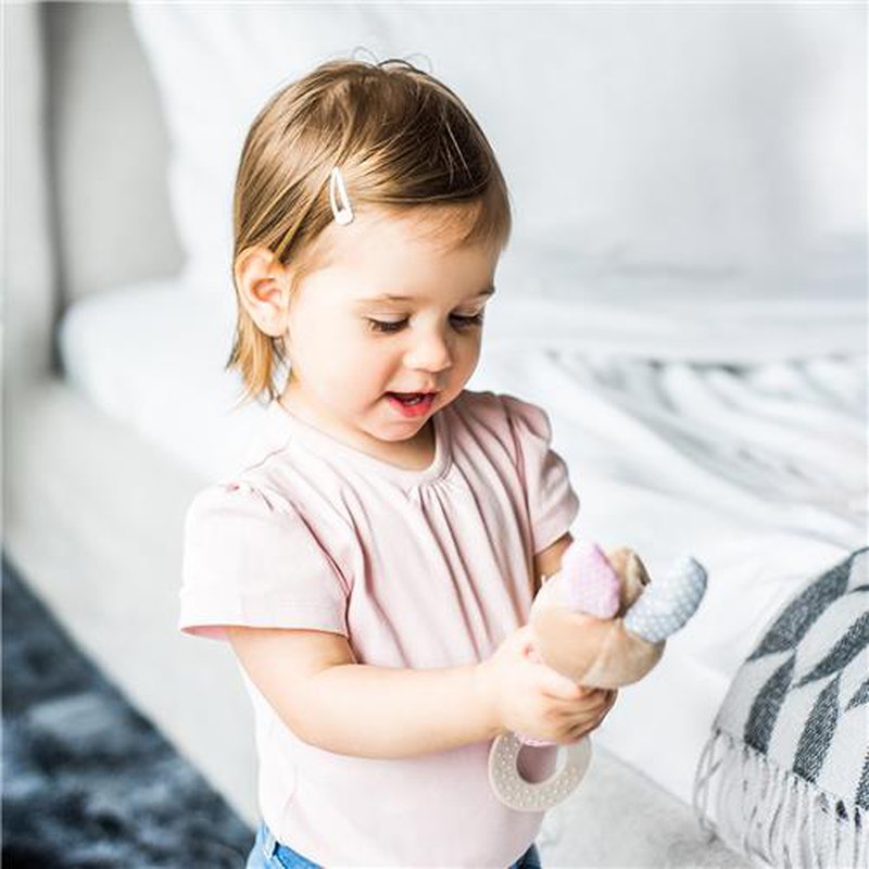 BABYONO - 621 Piszczek z gryzakiem BUNNY JULIA