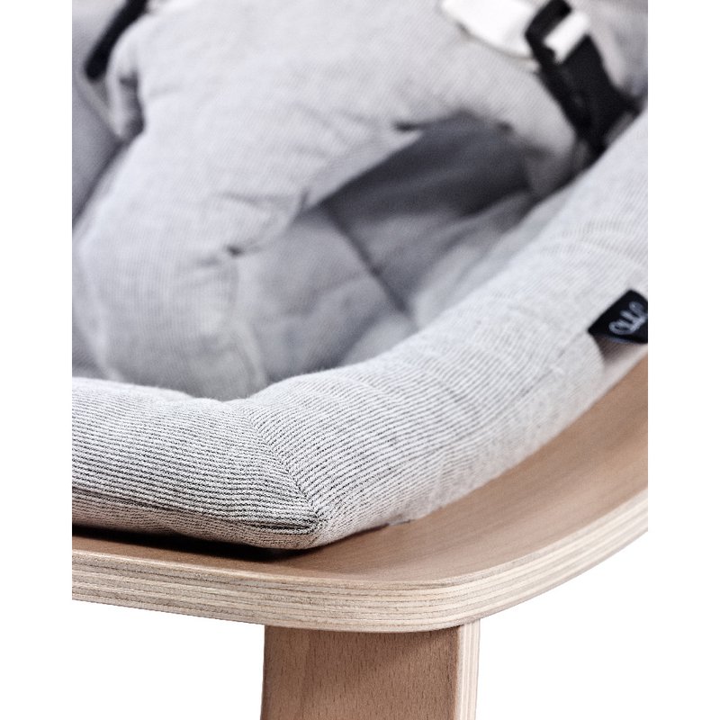Charlie Crane Leżaczek Levo buk Sweet Grey CHARLIE CRANE
