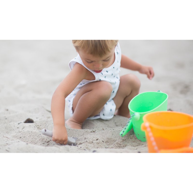 Funkit world - Składane wiaderko do wody i piasku Scrunch Bucket - Pastelowy Zielony