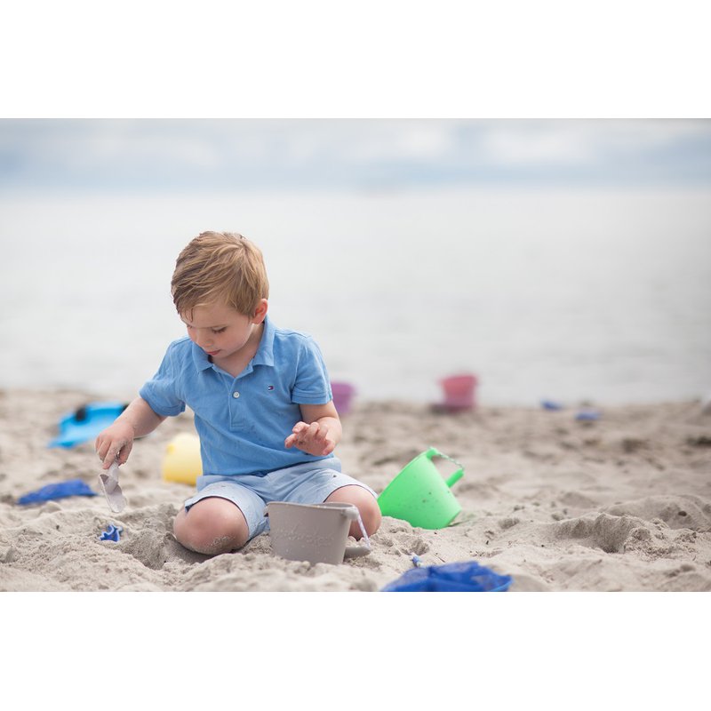 Funkit world - Składane wiaderko do wody i piasku Scrunch Bucket - Pastelowy Zielony