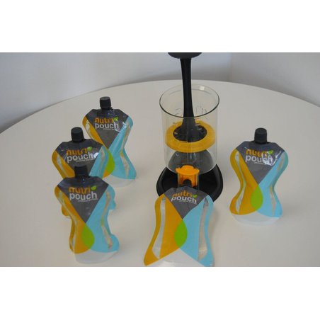 Fill n Squeeze - Nutripouch mini, zestaw startowy, Fill'n Squeeze Fill n Squeeze - Nutripouch mini, zestaw startowy, Fill'n Squeeze