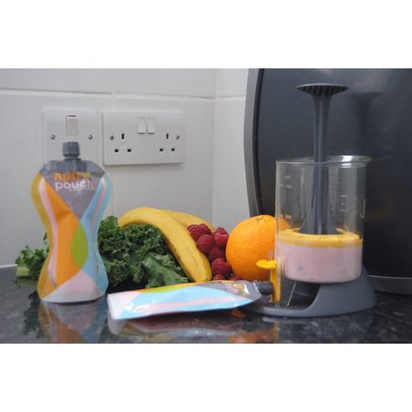 Fill n Squeeze - Nutripouch mini, zestaw startowy, Fill'n Squeeze Fill n Squeeze - Nutripouch mini, zestaw startowy, Fill'n Squeeze