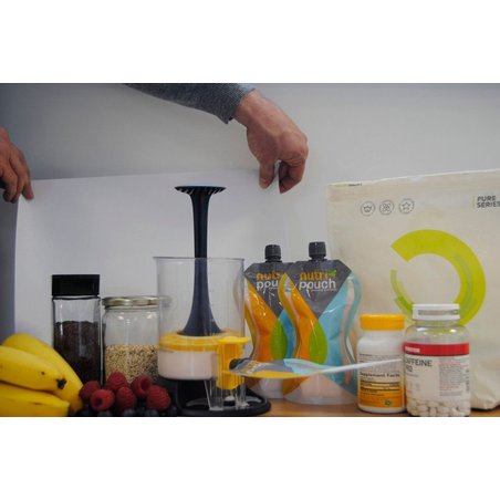 Fill n Squeeze - Nutripouch mini, zestaw startowy, Fill'n Squeeze Fill n Squeeze - Nutripouch mini, zestaw startowy, Fill'n Squeeze