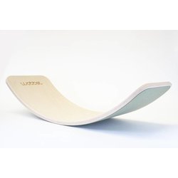 Deska do balansowania Original bielona z filcem, Baby Mouse, Wobbel