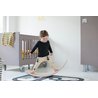 Deska do balansowania Original bielona z filcem, Baby Mouse, Wobbel