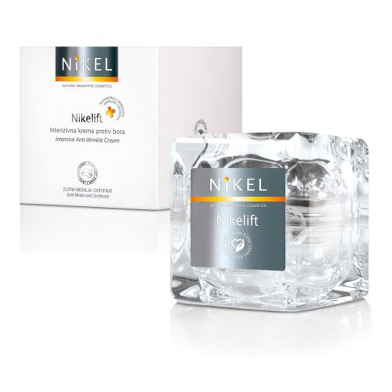 NIKEL, NIKELIFT Przeciwzmarszczkowy krem z Pomarańczą, kwiatem Immortelle, olejkiem sezamowym i wit. E, 50ml