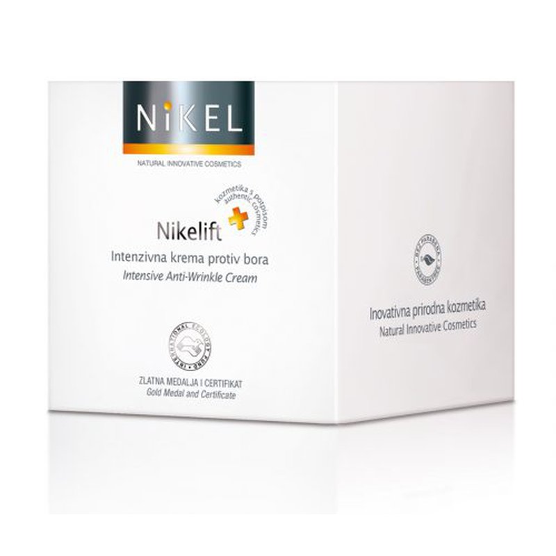 NIKEL, NIKELIFT Przeciwzmarszczkowy krem z Pomarańczą, kwiatem Immortelle, olejkiem sezamowym i wit. E, 50ml