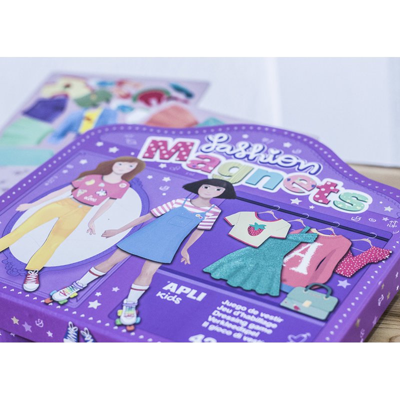 Zestaw z magnesami Apli Kids - Moda