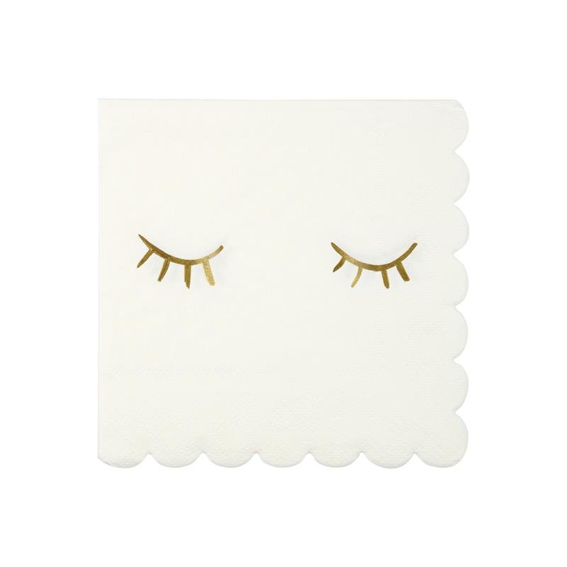 Meri Meri - Serwetki Rzęsy