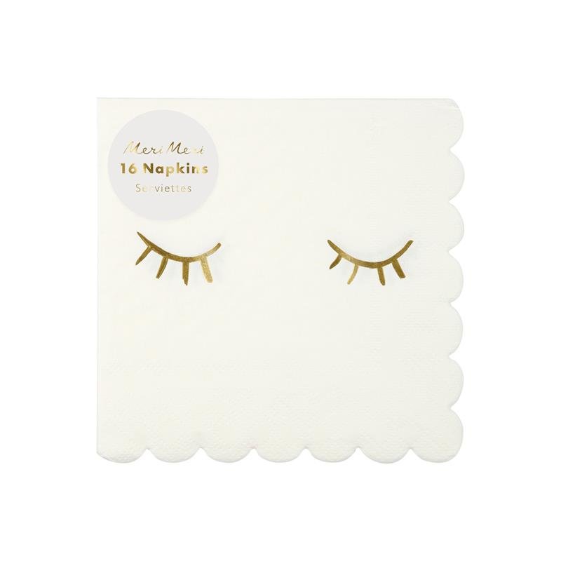 Meri Meri - Serwetki Rzęsy