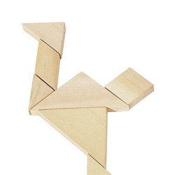 Goki® - Układanka logiczna Tangram, GOKI-HS 008