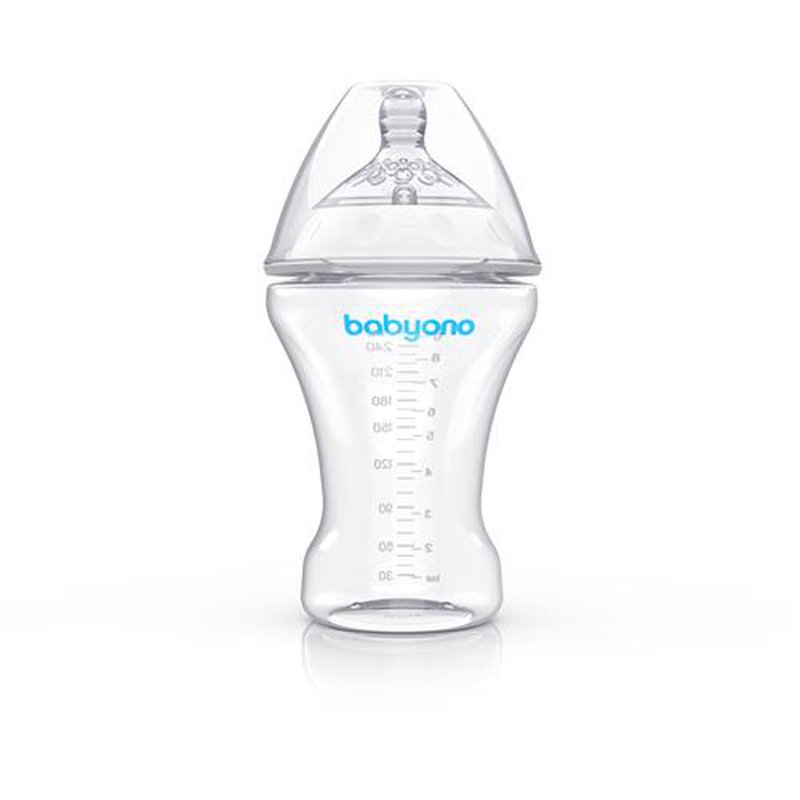 BABYONO - 1451 Butelka antykolkowa NATURAL NURSING 260ml