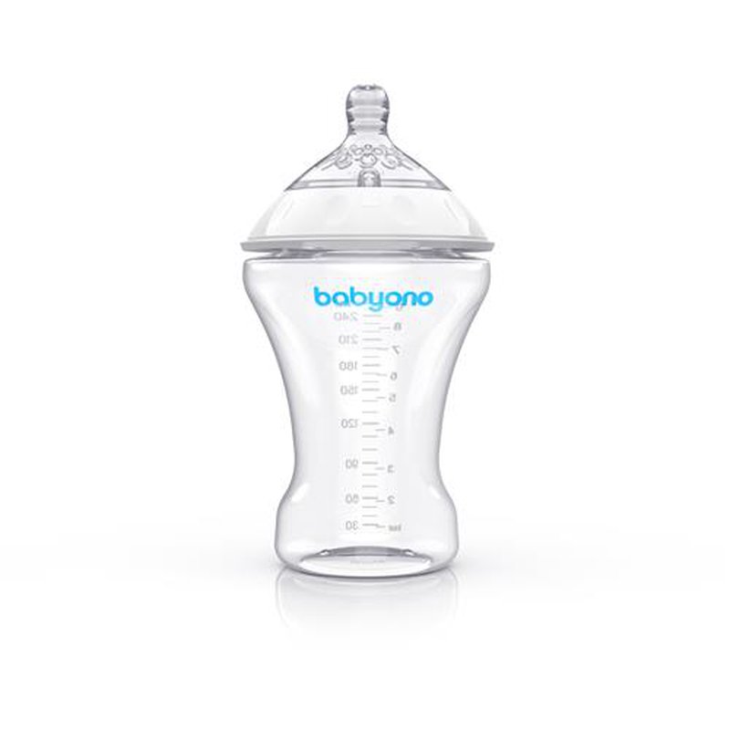 BABYONO - 1451 Butelka antykolkowa NATURAL NURSING 260ml