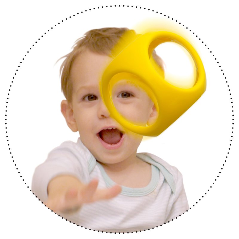 Moluk - Zabawka kreatywna Oibo - kolor niebieski