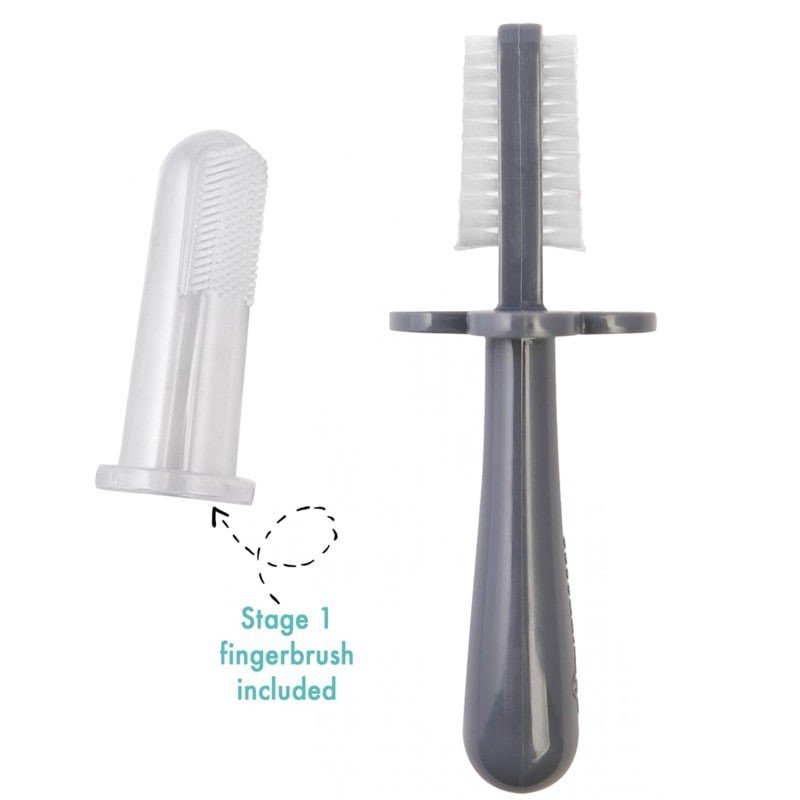 Grabease - Pierwsze szczoteczki Grey 2 PACK GRABEASE