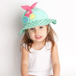 Zoocchini Kapelusz UV 50+ Syrenka 6-12M