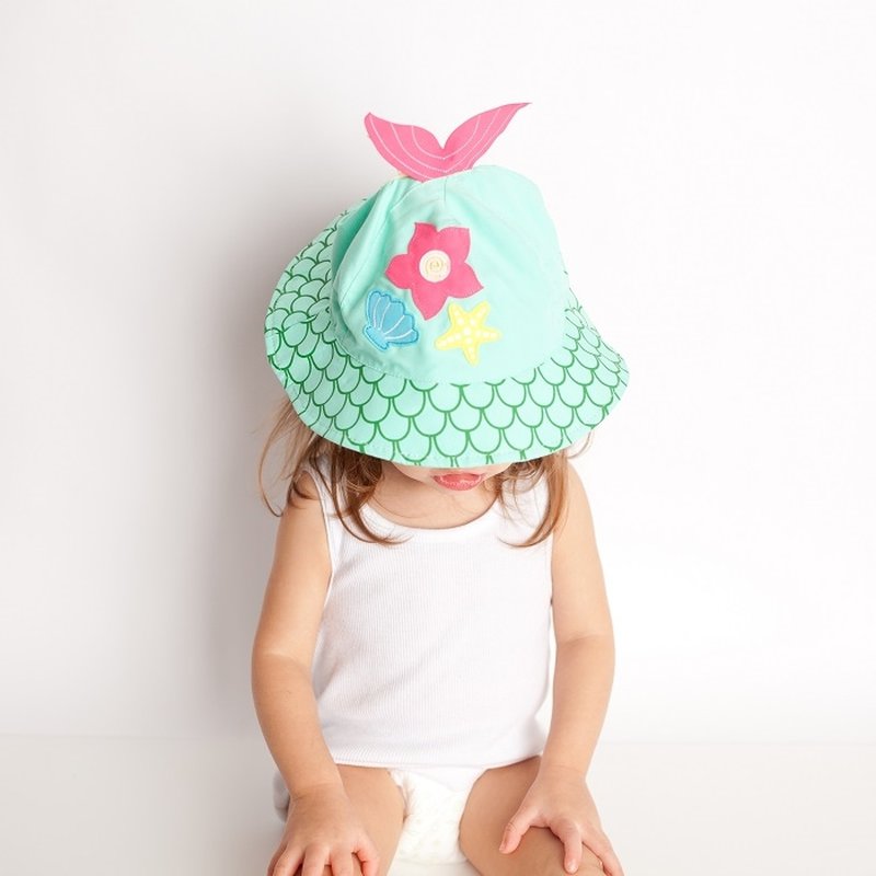 Zoocchini Kapelusz UV 50+ Syrenka 6-12M