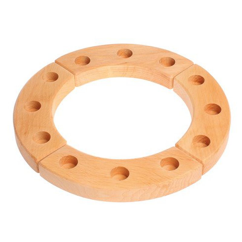 Grimm's - Drewniany Pierścień Urodzinowy, naturalny, Grimm’s