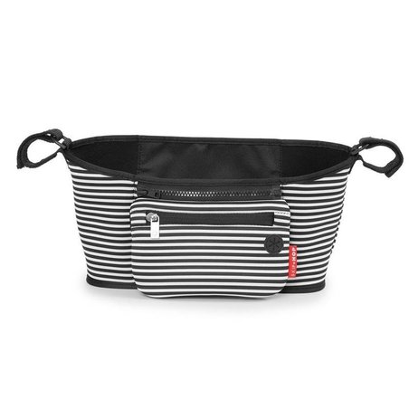 Skip Hop - Organizer do wózka Black/White Stripe