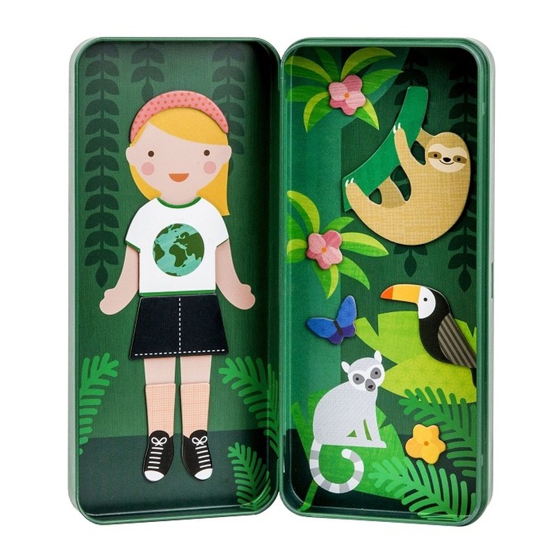 Petit Collage Magnetyczna Postać Natura