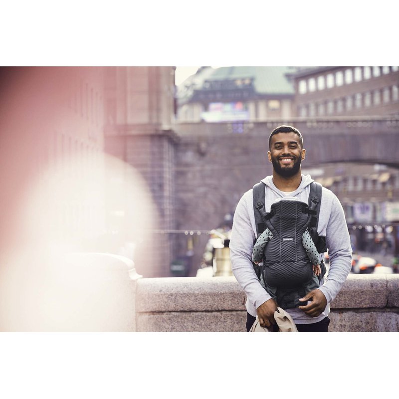 BABYBJORN MOVE 3D Mesh - nosidełko, Antracyt