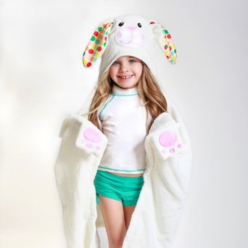 Zoocchini Ręcznik Z Kapturem Królik