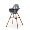 CHILDHOME - Krzesełko do karmienia Evolu 2 ONE.80° Natural/Anthracite CHILDHOME - Krzesełko do karmienia Evolu 2 ONE.80° Natural/Anthracite