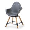 CHILDHOME - Krzesełko do karmienia Evolu 2 ONE.80° Natural/Anthracite CHILDHOME - Krzesełko do karmienia Evolu 2 ONE.80° Natural/Anthracite