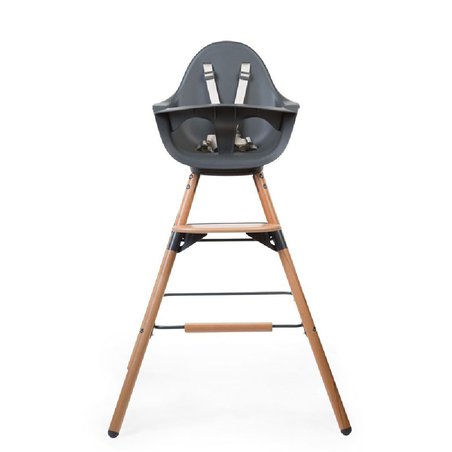 CHILDHOME - Krzesełko do karmienia Evolu 2 ONE.80° Natural/Anthracite CHILDHOME - Krzesełko do karmienia Evolu 2 ONE.80° Natural/Anthracite