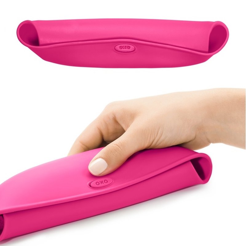 OXO Śliniak Zwijany Pink