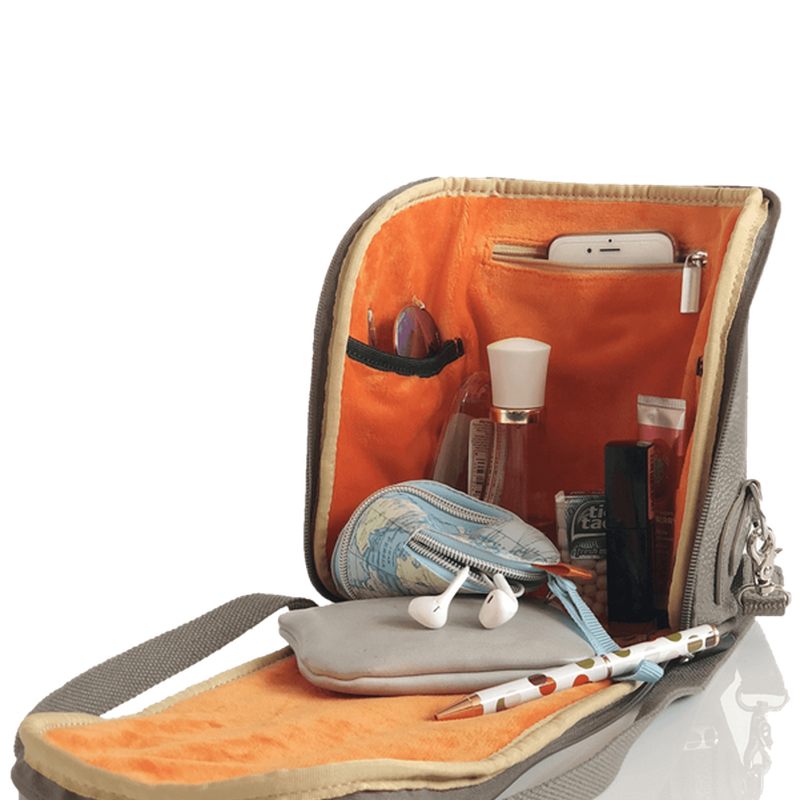 Plecaczek/Saszetka Mini Adult Freedom Pod, metaliczny, PacaPod