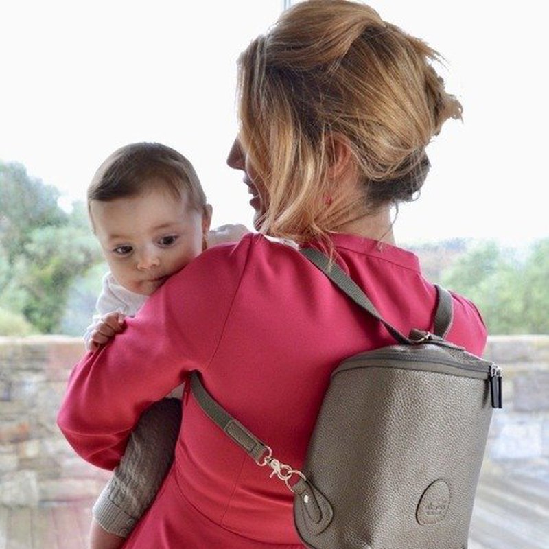 Plecaczek/Saszetka Mini Adult Freedom Pod, metaliczny, PacaPod