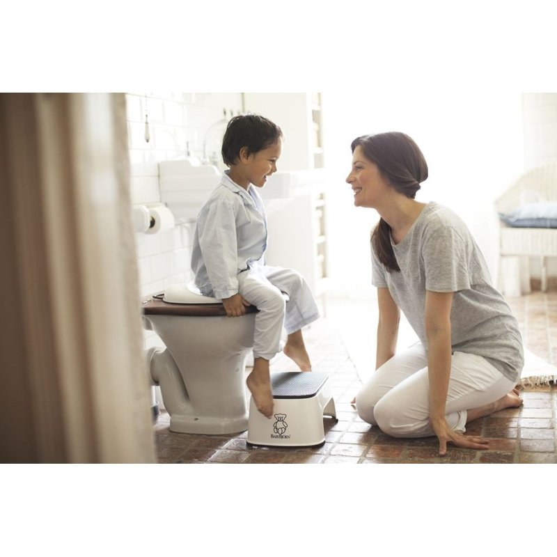 BABYBJORN - nakładka na deskę sedesową biały/czarny