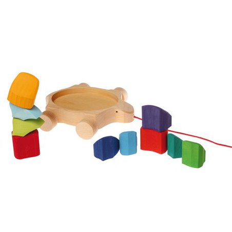 Żółw na kółkach 1+, tęczowy, Grimm's Żółw na kółkach 1+, tęczowy, Grimm's