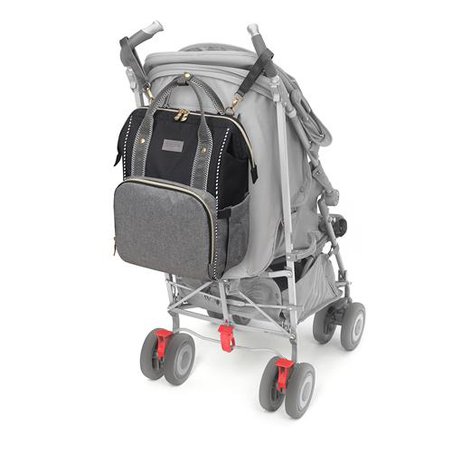 BABYONO - 1424/01 Plecak dla mamy - torba do wózka BASIC OSLO STYLE