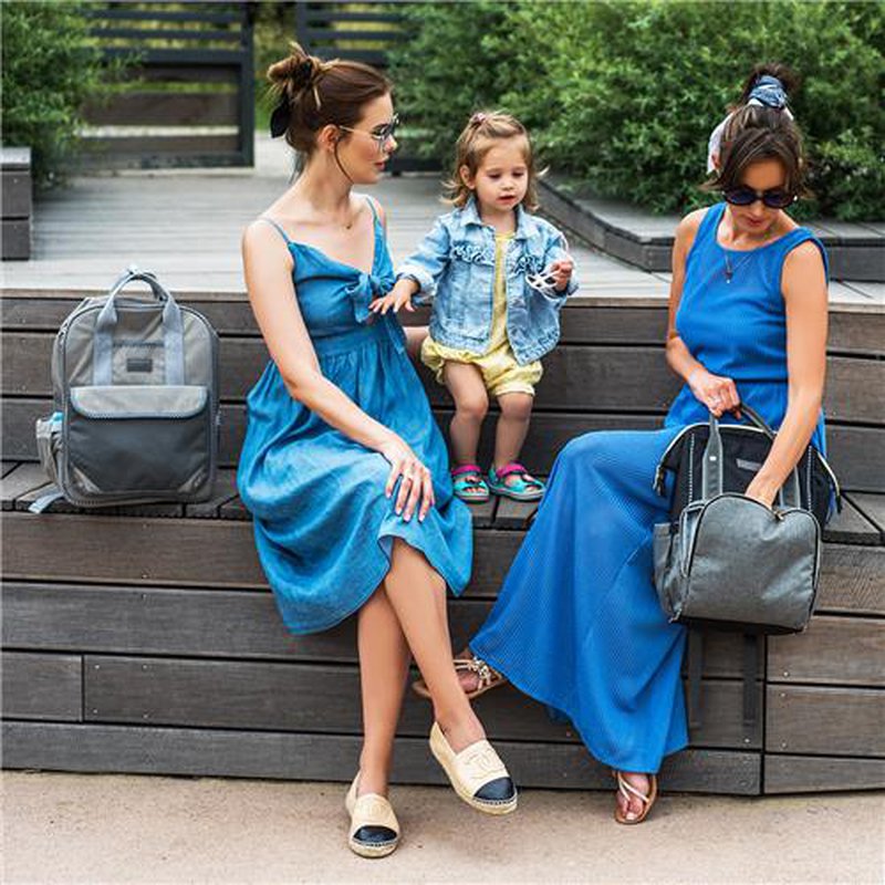 BABYONO - 1424/01 Plecak dla mamy - torba do wózka BASIC OSLO STYLE